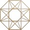 Ekena Millwork Guardian Wood Fretwork Pierced Ceiling Medallion, Hickory, 20"OD x 7 3/4"ID x 1/4"T CMWP20X20X0250GDHI - alternate 1